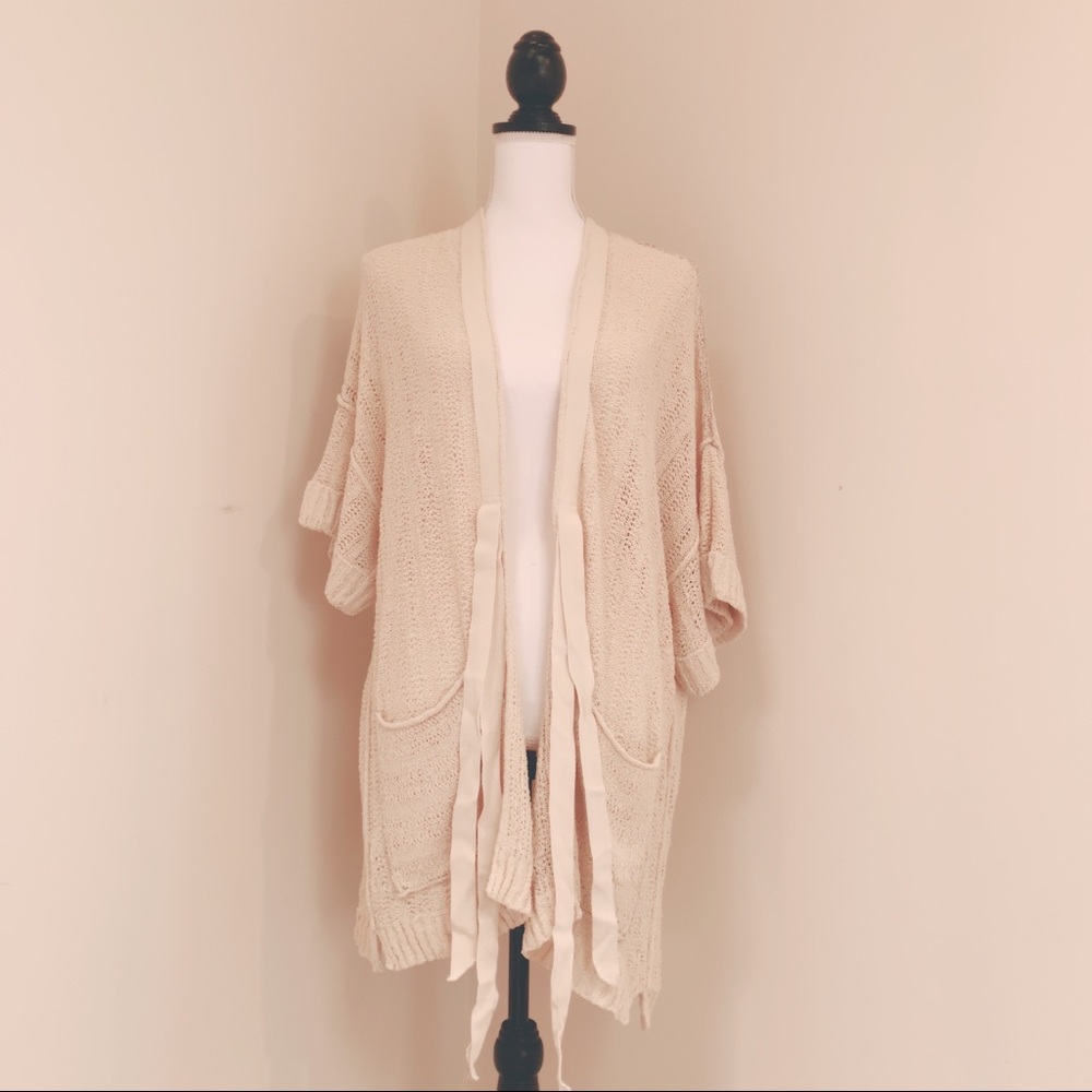 FREE PEOPLE • BEACH HOUSE BUNCH CARDIGAN XS - Picture 4 of 9